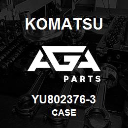 YU802376-3 Komatsu CASE | AGA Parts