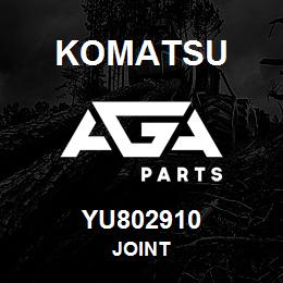 YU802910 Komatsu JOINT | AGA Parts