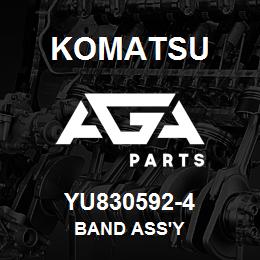 YU830592-4 Komatsu BAND ASS'Y | AGA Parts