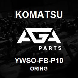 YWSO-FB-P10 Komatsu ORING | AGA Parts