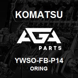 YWSO-FB-P14 Komatsu ORING | AGA Parts