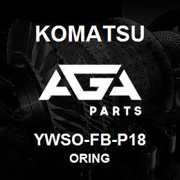 YWSO-FB-P18 Komatsu ORING | AGA Parts
