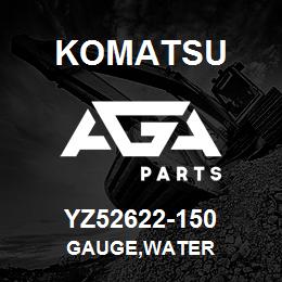 YZ52622-150 Komatsu GAUGE,WATER | AGA Parts