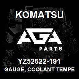 YZ52622-191 Komatsu Gauge, Coolant Temperature | AGA Parts