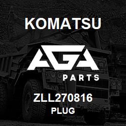 ZLL270816 Komatsu PLUG | AGA Parts