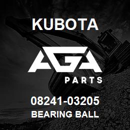 08241-03205 Kubota BEARING BALL | AGA Parts