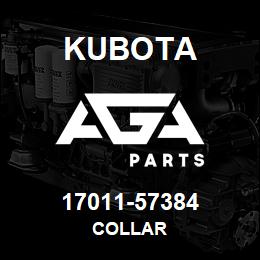 17011-57384 Kubota COLLAR | AGA Parts