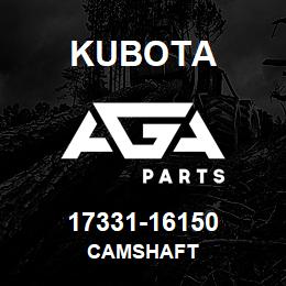 17331-16150 Kubota CAMSHAFT | AGA Parts