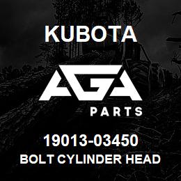 19013-03450 Kubota BOLT CYLINDER HEAD | AGA Parts