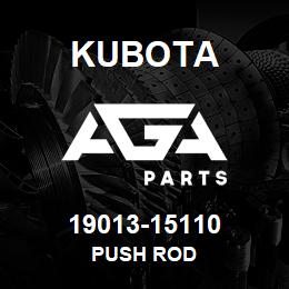 19013-15110 Kubota PUSH ROD | AGA Parts