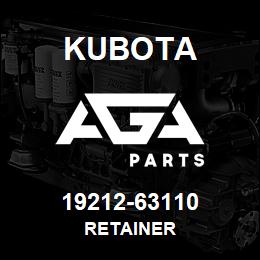 19212-63110 Kubota RETAINER | AGA Parts