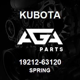 19212-63120 Kubota SPRING | AGA Parts