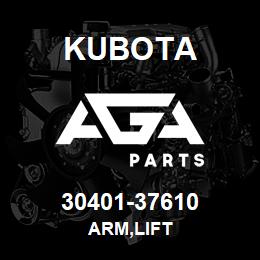 30401-37610 Kubota ARM,LIFT | AGA Parts