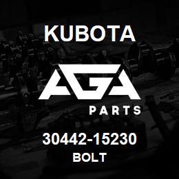 30442-15230 Kubota BOLT | AGA Parts