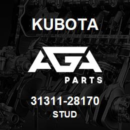 31311-28170 Kubota STUD | AGA Parts