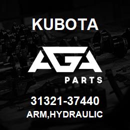 31321-37440 Kubota ARM,HYDRAULIC | AGA Parts