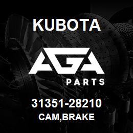 31351-28210 Kubota CAM,BRAKE | AGA Parts