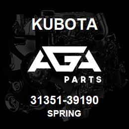 31351-39190 Kubota SPRING | AGA Parts