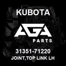 31351-71220 Kubota JOINT,TOP LINK LH | AGA Parts