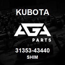 31353-43440 Kubota SHIM | AGA Parts