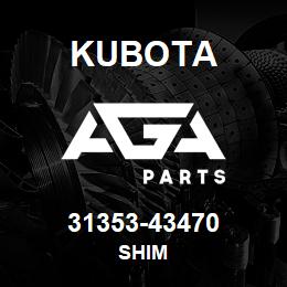 31353-43470 Kubota SHIM | AGA Parts