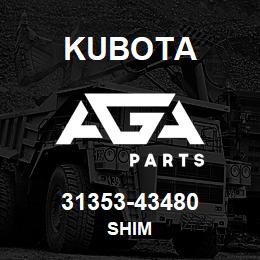 31353-43480 Kubota SHIM | AGA Parts