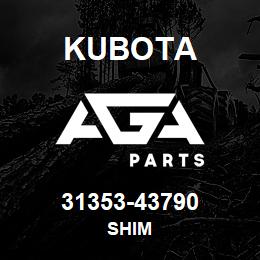 31353-43790 Kubota SHIM | AGA Parts