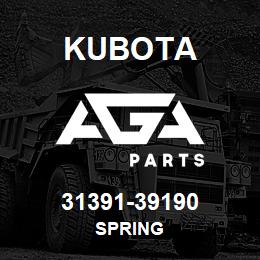 31391-39190 Kubota SPRING | AGA Parts