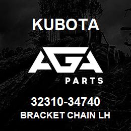 32310-34740 Kubota BRACKET CHAIN LH | AGA Parts