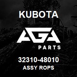 32310-48010 Kubota ASSY ROPS | AGA Parts