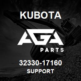 32330-17160 Kubota SUPPORT | AGA Parts