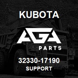 32330-17190 Kubota SUPPORT | AGA Parts