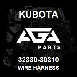 32330-30310 Kubota WIRE HARNESS | AGA Parts