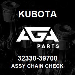 32330-39700 Kubota ASSY CHAIN CHECK | AGA Parts