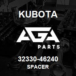 32330-46240 Kubota SPACER | AGA Parts