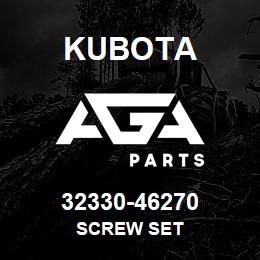 32330-46270 Kubota SCREW SET | AGA Parts