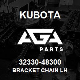 32330-48300 Kubota BRACKET CHAIN LH | AGA Parts