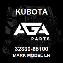 32330-65100 Kubota MARK MODEL LH | AGA Parts