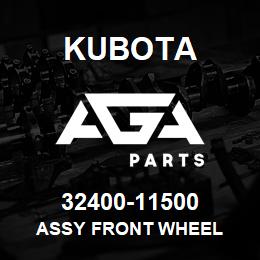 32400-11500 Kubota ASSY FRONT WHEEL | AGA Parts