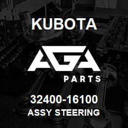 32400-16100 Kubota ASSY STEERING | AGA Parts