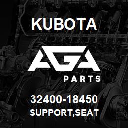 32400-18450 Kubota SUPPORT,SEAT | AGA Parts