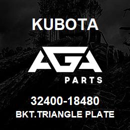 32400-18480 Kubota BKT.TRIANGLE PLATE | AGA Parts