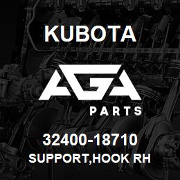 32400-18710 Kubota SUPPORT,HOOK RH | AGA Parts