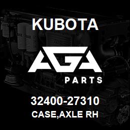 32400-27310 Kubota CASE,AXLE RH | AGA Parts