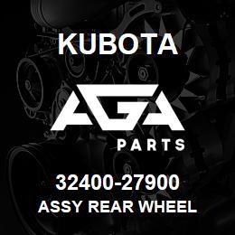 32400-27900 Kubota ASSY REAR WHEEL | AGA Parts