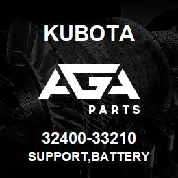 32400-33210 Kubota SUPPORT,BATTERY | AGA Parts