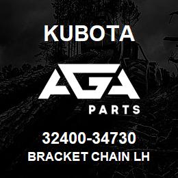 32400-34730 Kubota BRACKET CHAIN LH | AGA Parts