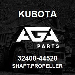 32400-44520 Kubota SHAFT,PROPELLER | AGA Parts