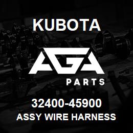 32400-45900 Kubota ASSY WIRE HARNESS | AGA Parts