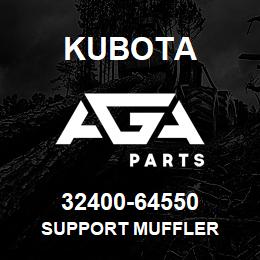 32400-64550 Kubota SUPPORT MUFFLER | AGA Parts